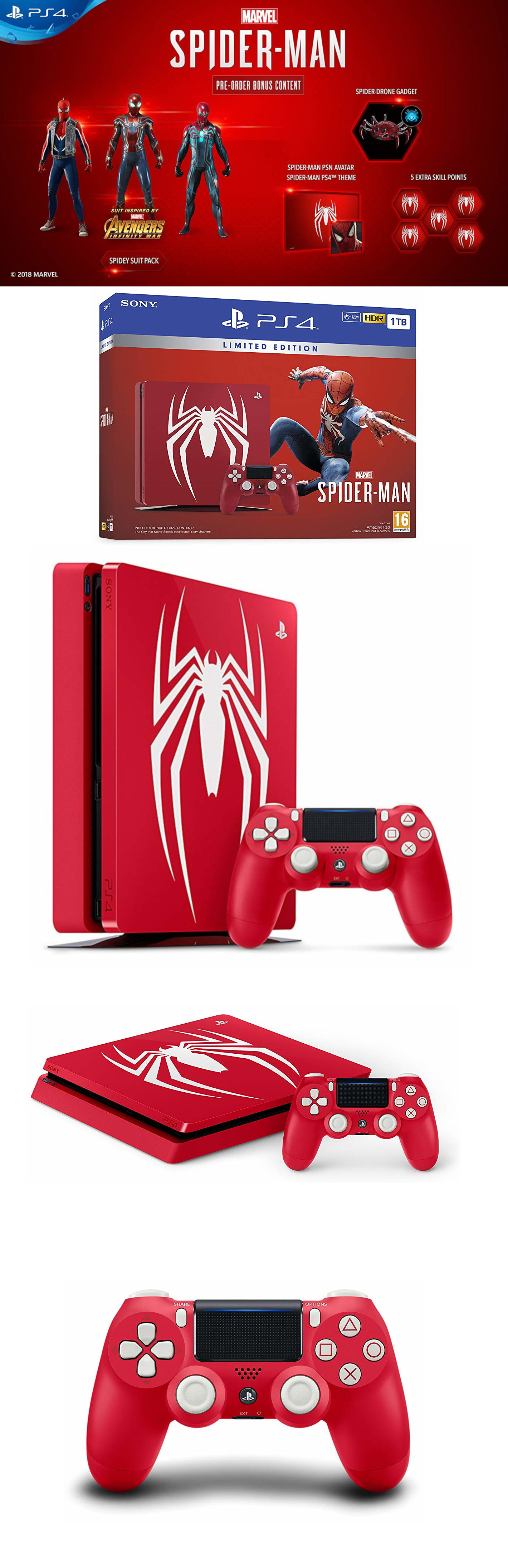 ps4 amazing red