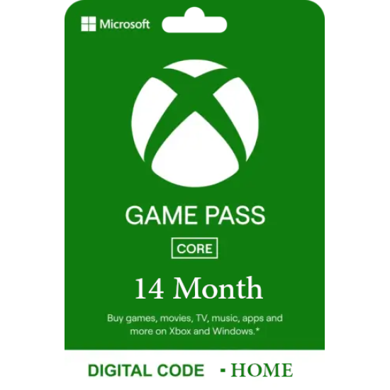 Xbox Game Pass for Console: 14 Month Membership - Home -  [Digital Code]