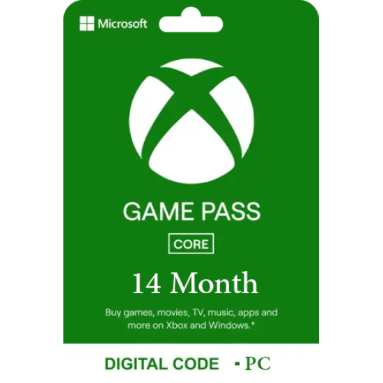 Xbox Game Pass for Console: 14 Month Membership - PC -  [Digital Code]
