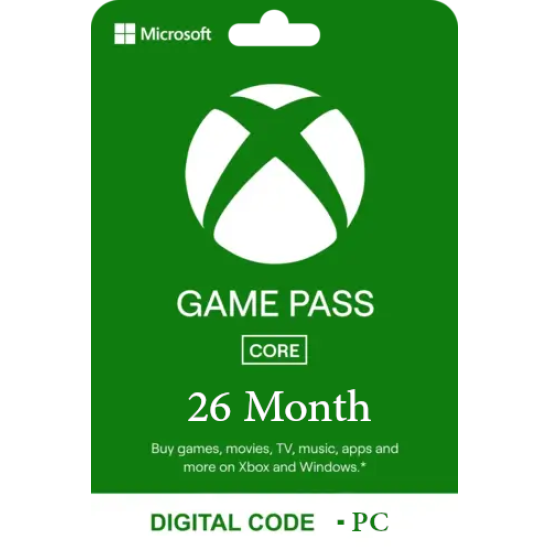 Xbox Game Pass for Console: 26 Month Membership - PC -  [Digital Code]