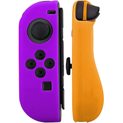 Nintendo Switch Joy-Con Cover Case - Purple and Orange