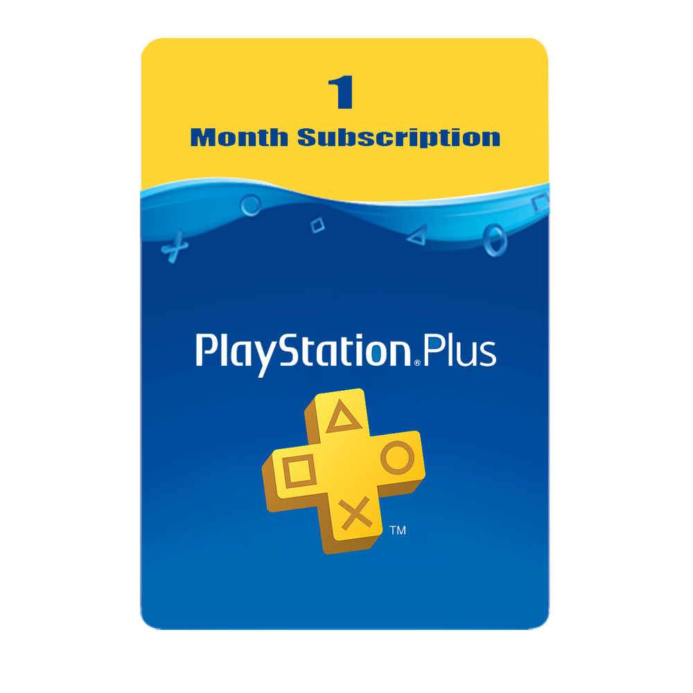 playstation plus 1 month card