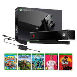 Xbox One X 1Tb & Offline package & Kinect Sensor & Kinect adaptor