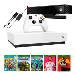 Xbox One S 1TB All-Digital Edition & Offline package & Kinect Sensor & Kinect adaptor