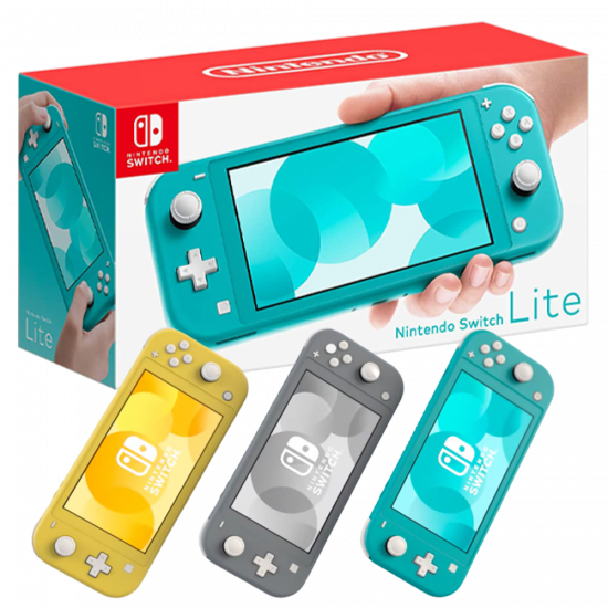 Nintendo Switch Lite three colors