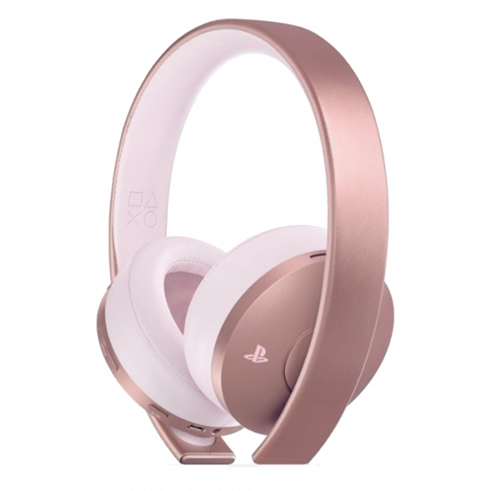 Sony PlayStation 4 Gold Wireless Headset, Rose Gold