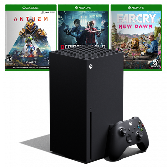 Xbox Series X & 3 CD