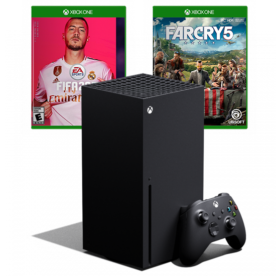 Xbox Series X & 2 CD-used